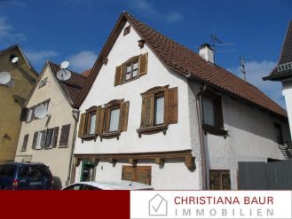 ANTIKES SCHMUCKSTÜCK: Stadthaus in Hechingen